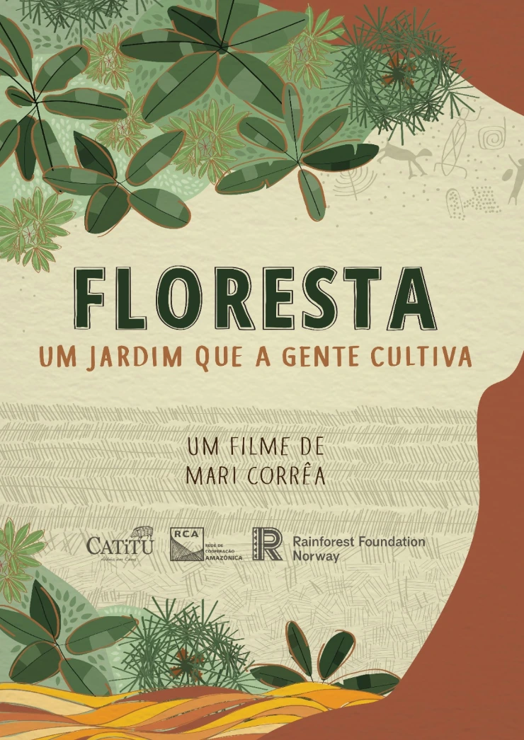 Poster do vídeo Floresta, um jardim que a gente cultiva