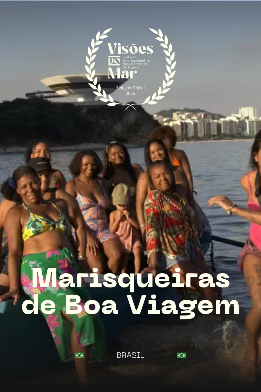 Poster do vídeo Visões do Mar - As Marisqueiras de Boa Viagem