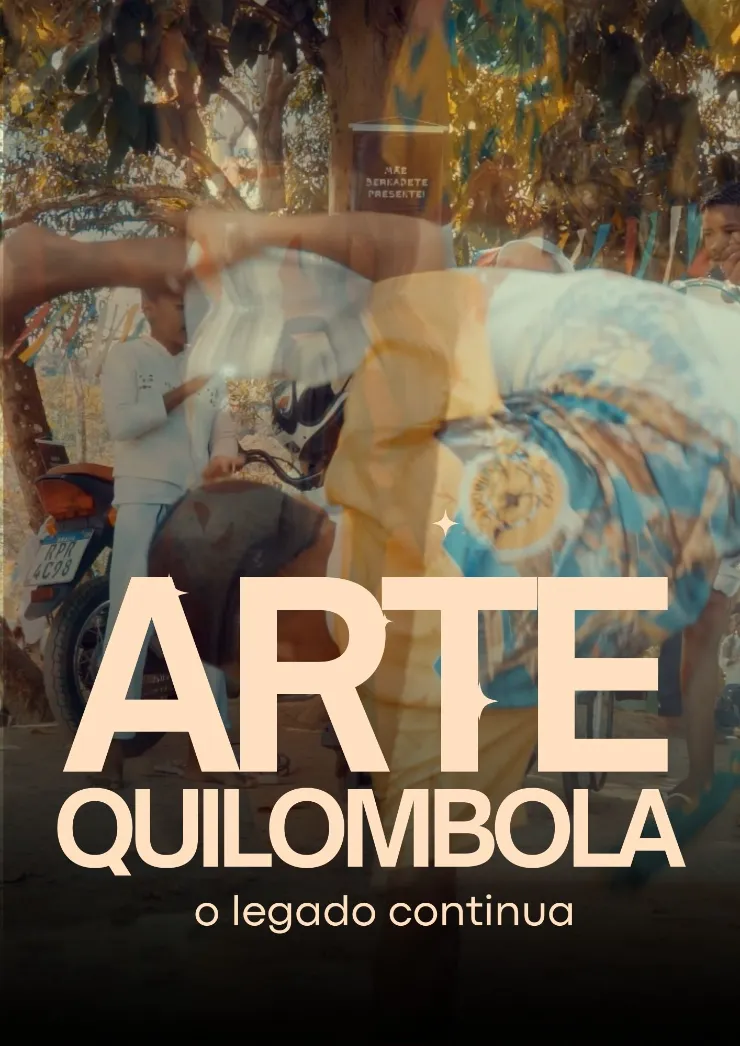 Poster do vídeo Facine: Arte Quilombola, o legado continua