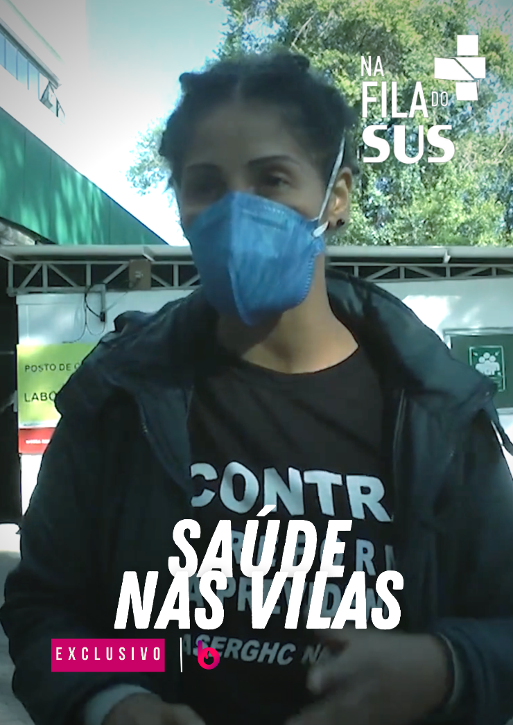 Poster do vídeo Saúde nas Vilas