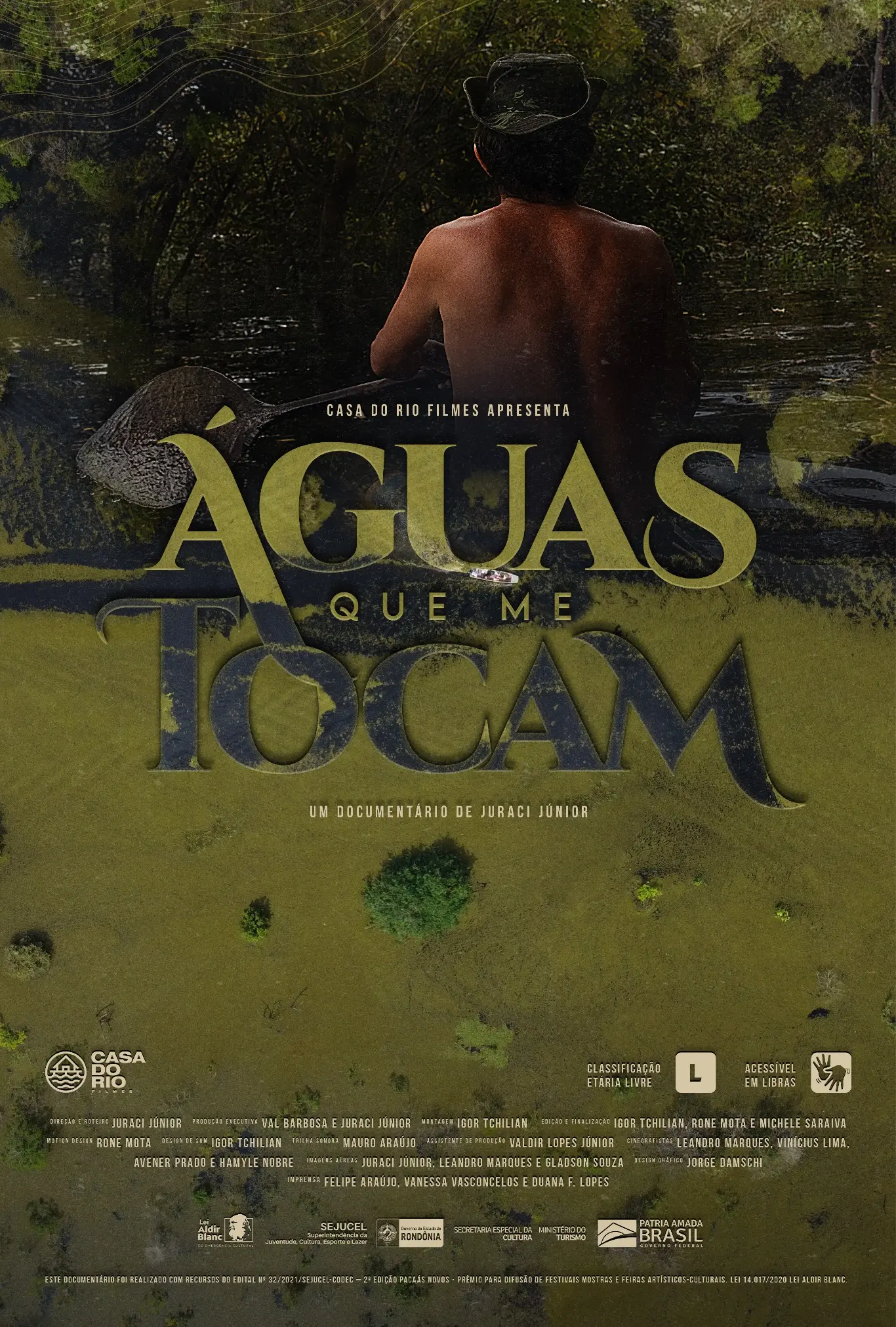 Poster do vídeo Águas que me tocam