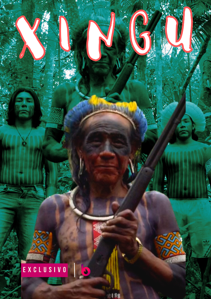 Poster do vídeo A Base no Xingú