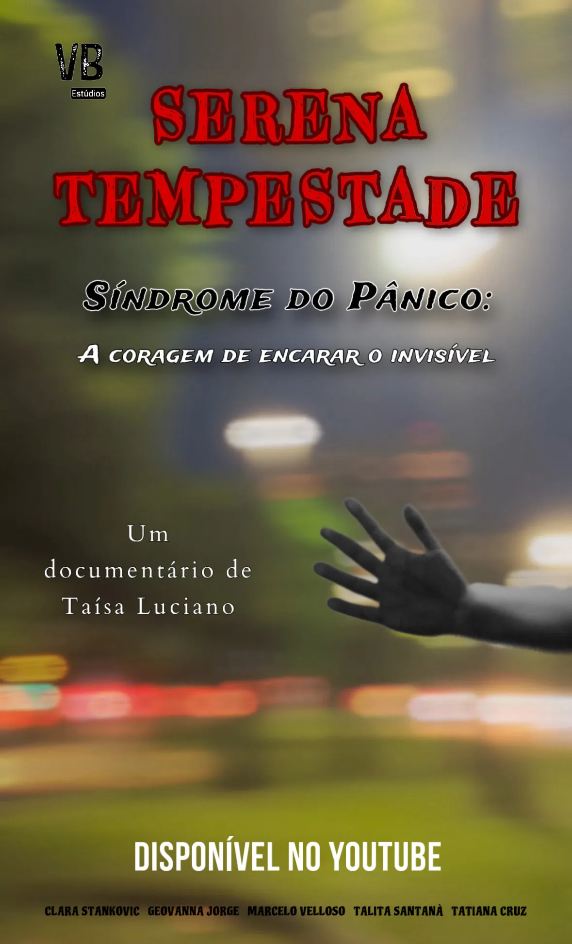 Poster do vídeo Serena Tempestade