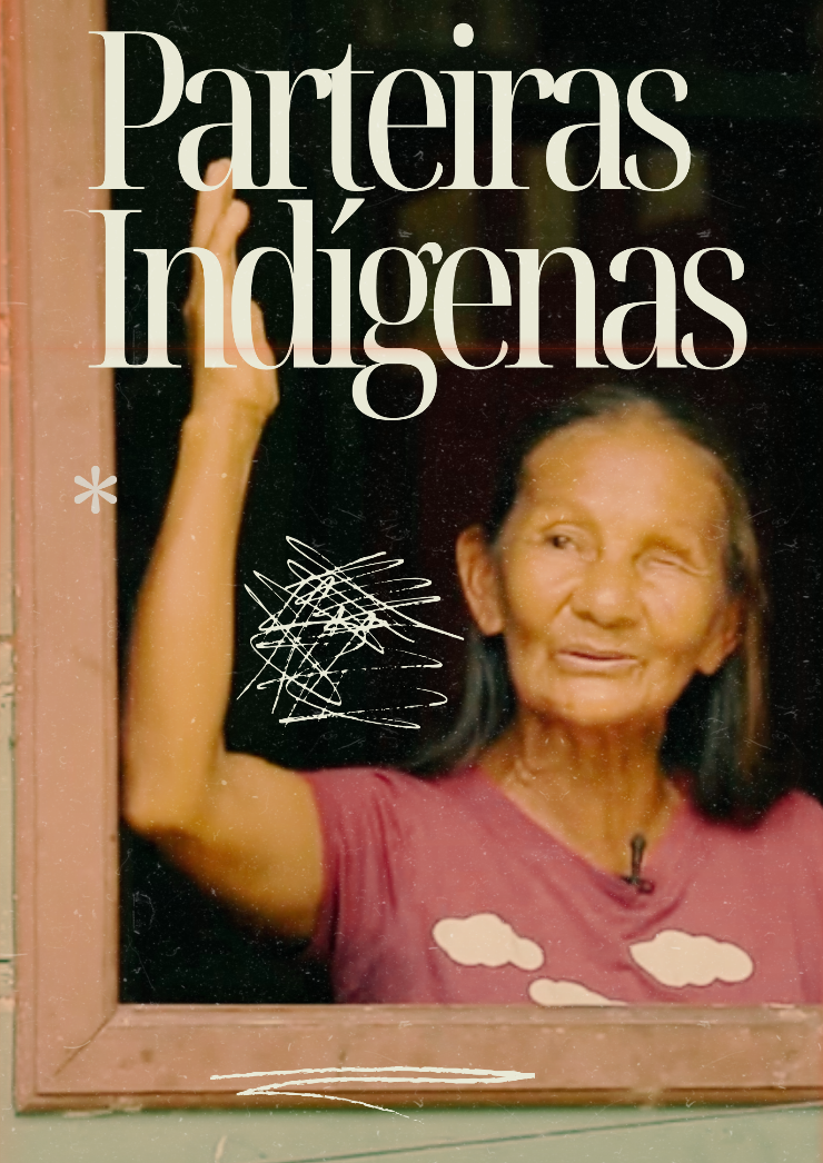 Poster do vídeo Parteiras Indígenas