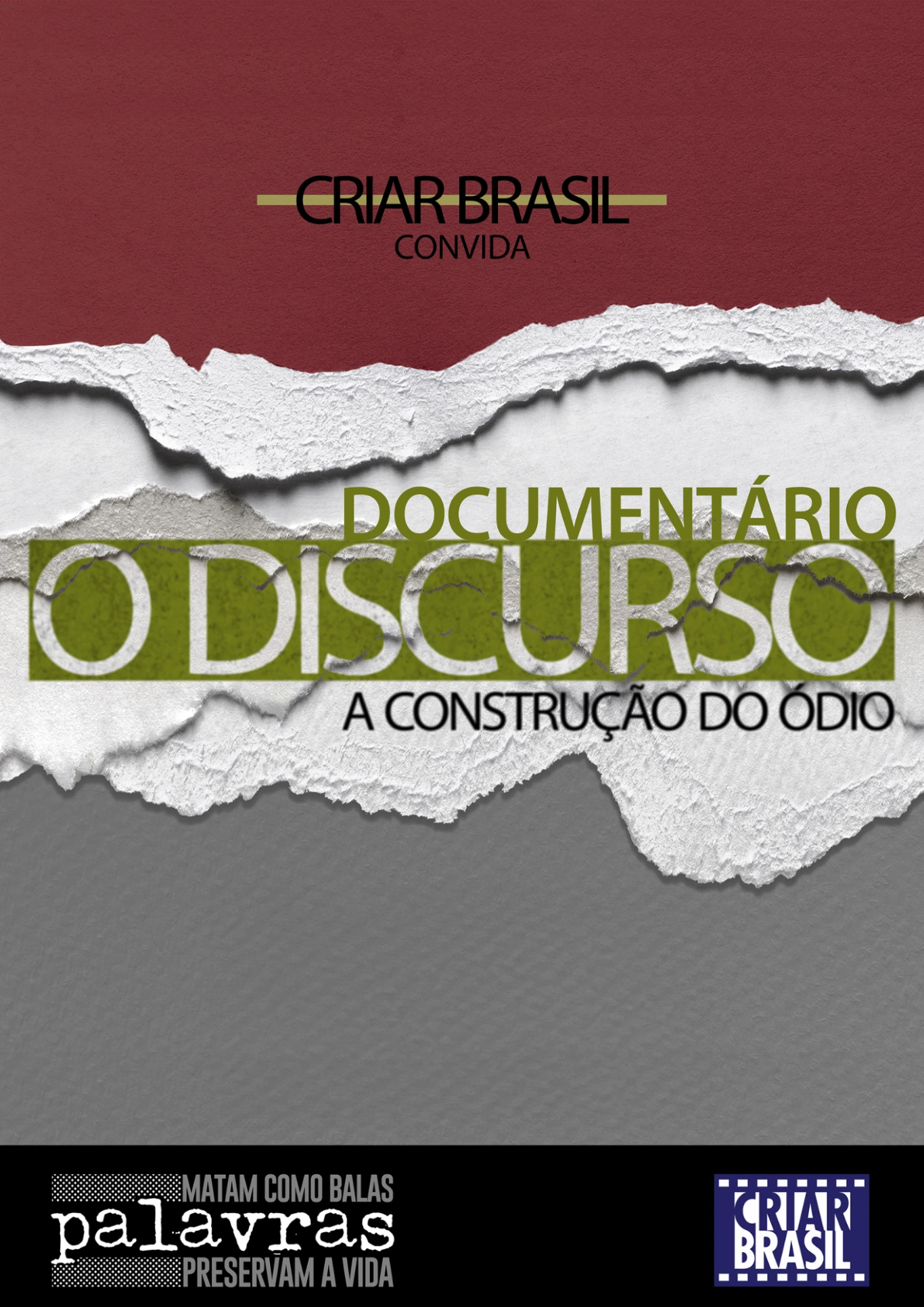 Poster do vídeo O Discurso: A Construção Do Ódio