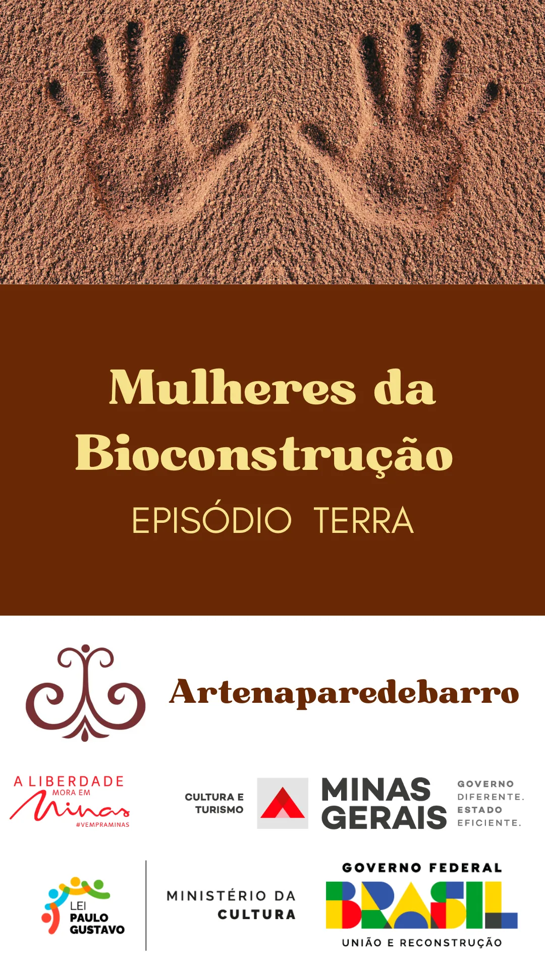 Poster do vídeo Facine: Mulheres da Bioconstrução: episódio Terra