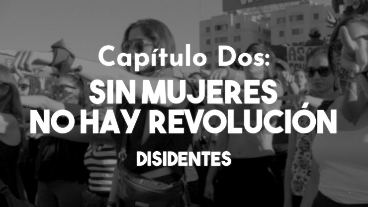 Poster do vídeo Disidentes - Sem Mulheres Não Há Revolução