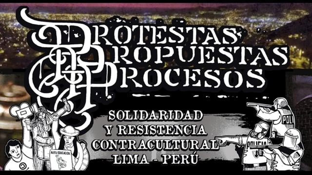 Poster do vídeo Protestas, Propuestas, Processos