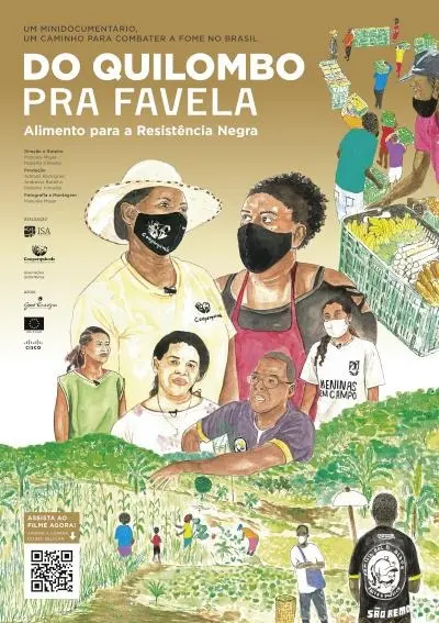 Poster do vídeo Do Quilombo Pra Favela