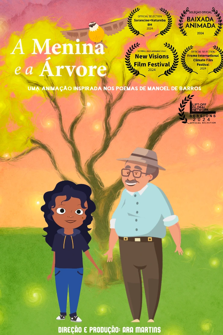 Poster do vídeo A Menina e a Árvore