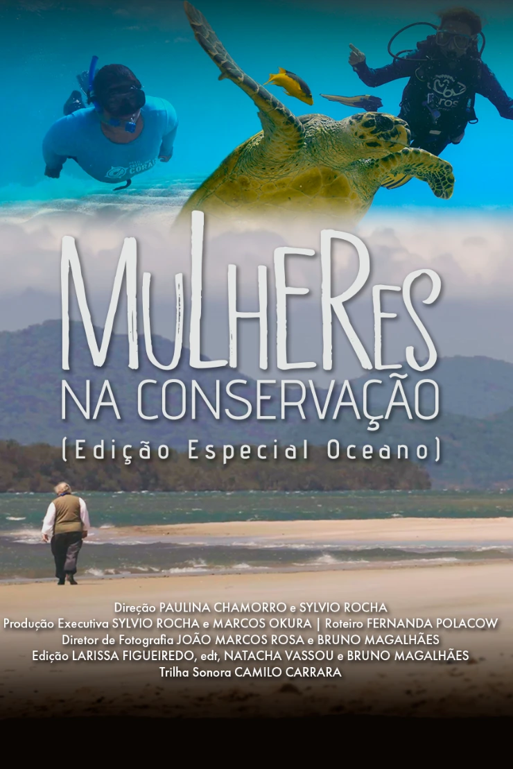 Poster do vídeo Visões do Mar - Mulheres na Conservação