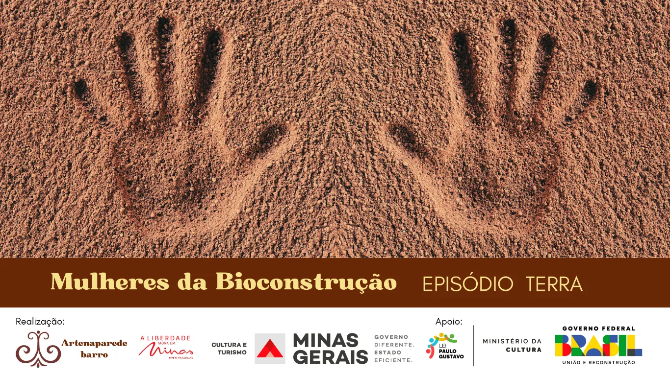 Poster do vídeo Facine: Mulheres da Bioconstrução: episódio Terra
