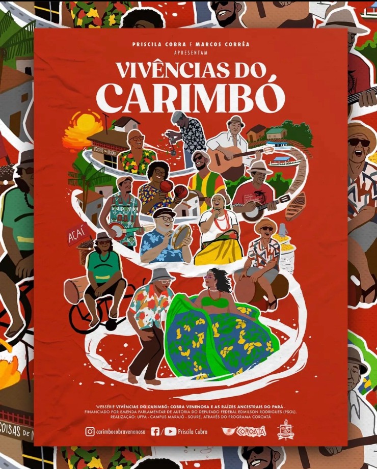 Poster do vídeo Vivências do Carimbó