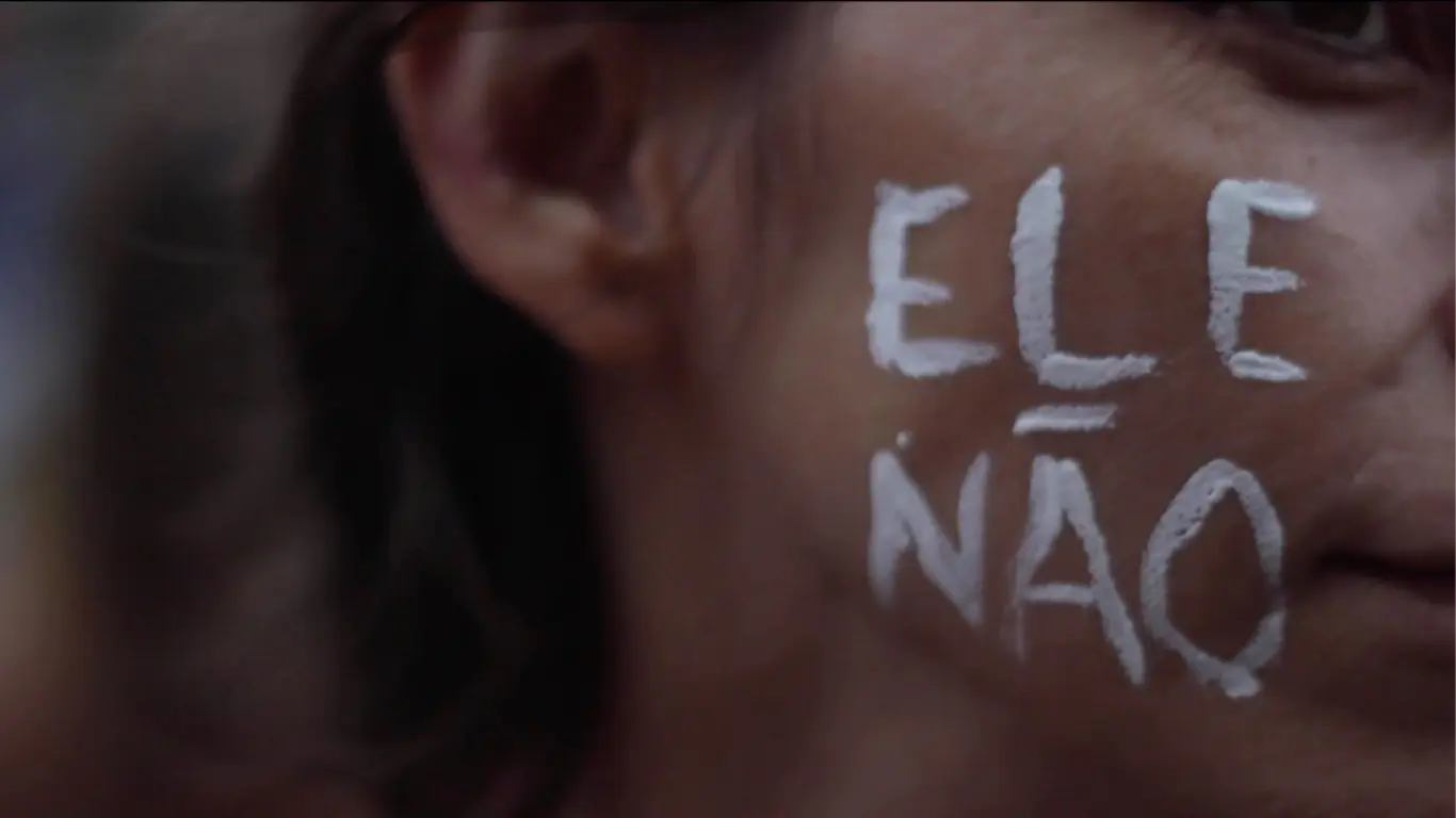 Poster do vídeo #EleNão Elas Sim