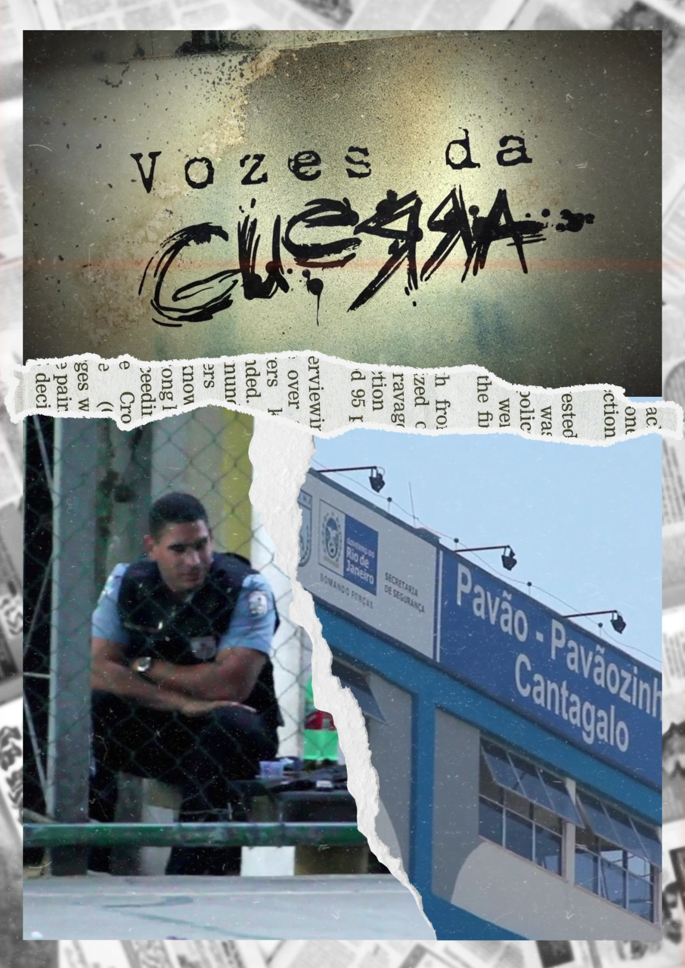 Poster do vídeo Vozes da Guerra