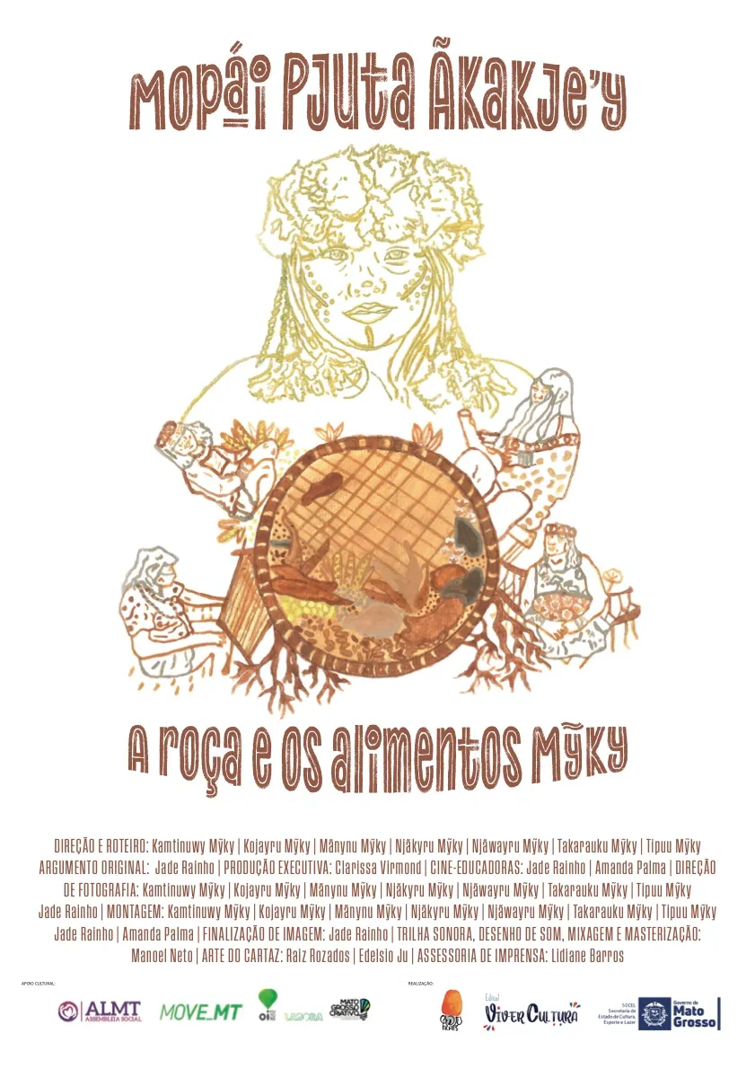 Poster do vídeo Facine: Mopái Pjuta Ãkakje'y – a roça e os alimentos Myky