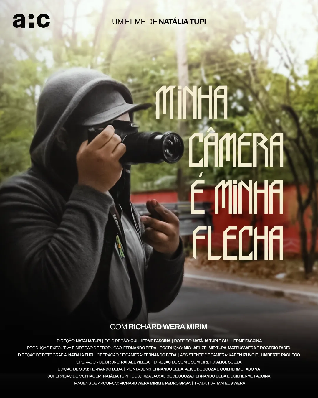 Poster do vídeo Facine: Minha Câmera é Minha Flecha