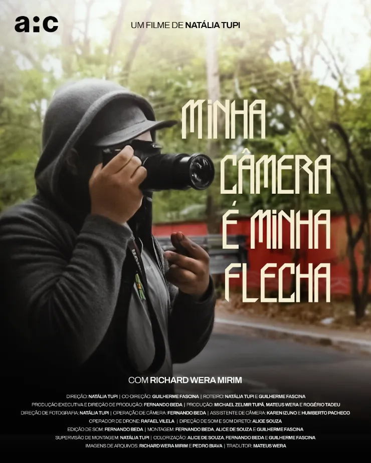 Poster do vídeo Facine: Minha Câmera é Minha Flecha