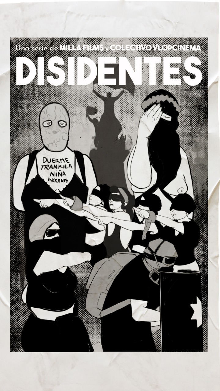 Poster do vídeo Disidentes - Arte Na Resistência